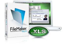 FileMaker Pro 9 Boxshot | .XLS