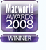 Macworld Awards 2008 Winner