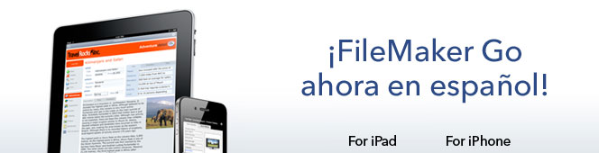 ¡FileMaker Go ahora en español!
